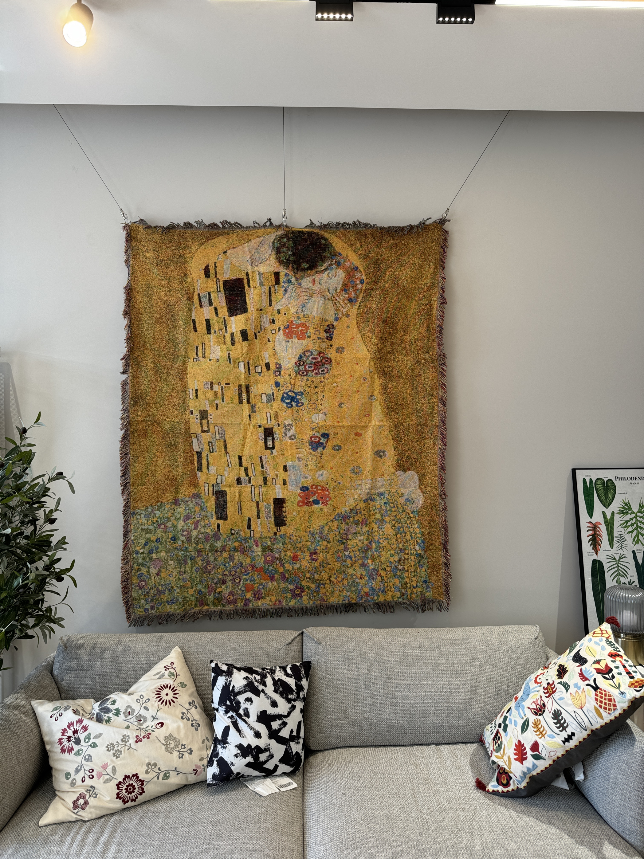 挂毯休闲毯涤棉材质四季