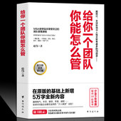 团队建设企业管理类书籍自主思考协作赵伟著百万册纪念增订版 领导力启示录合伙人创业书籍参考畅销书 C给你一个团队你能怎么管原版