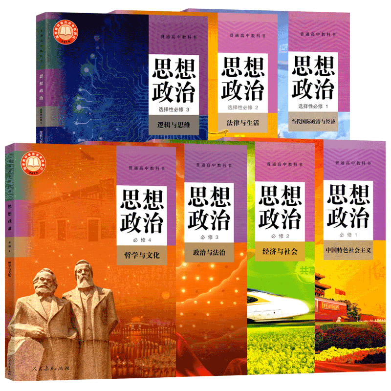 高中政治(人教版)必修+选修任选
