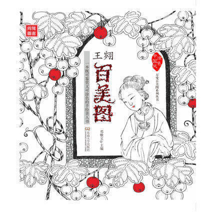 百美图我的秘密花园涂色书素描书