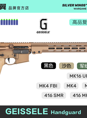 GEISSELE SMR MK16系列高品质改装装饰玩具贴纸 银翼军模