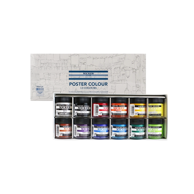 不透明水粉颜料Nicker宫崎骏御用