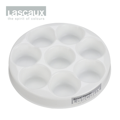 瑞士Lascaux调色盘ABS材质8格