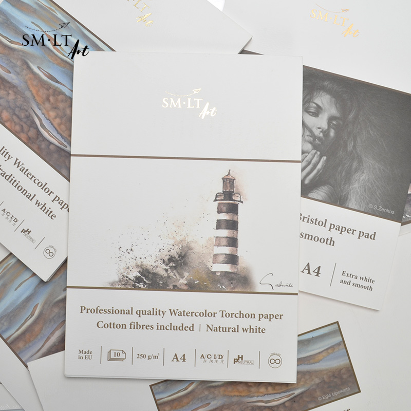 欧洲进口smlt专业级丙烯水彩本