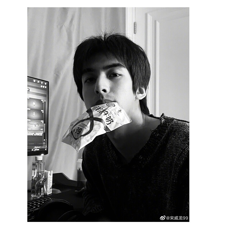 宋威龙微博语录卡周边3寸照片写真lomo创意定制纪念明信片