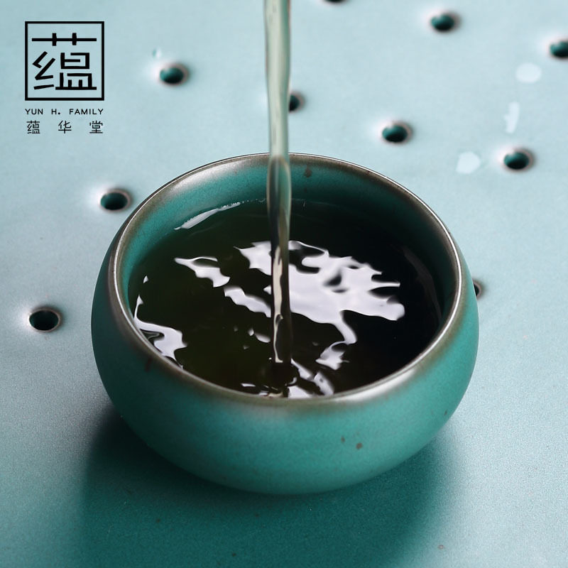 手工日式粗陶茶杯茗杯陶瓷功夫窑变茶杯闻香杯主人杯小茶杯茶碗