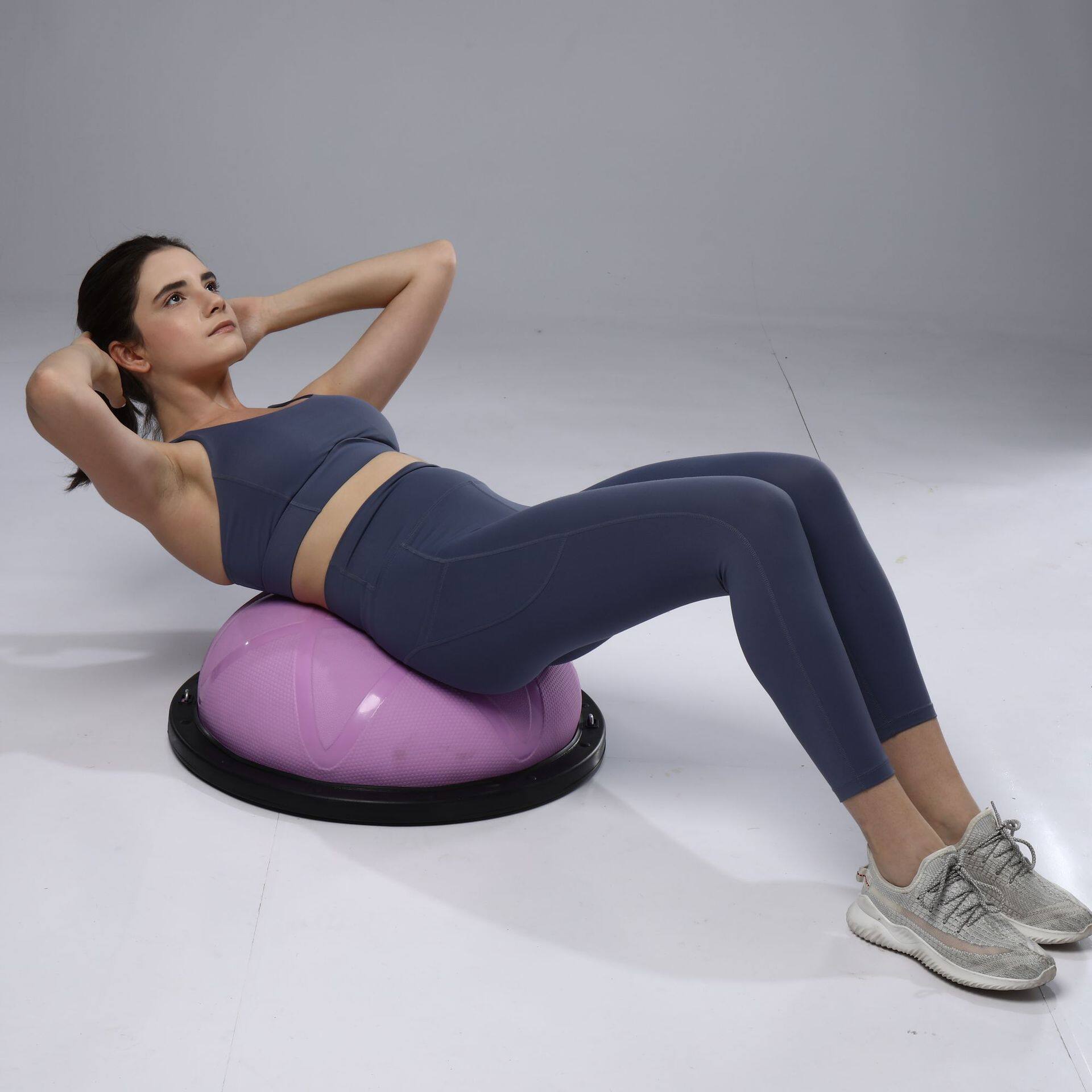 波速球半圆脚踩平衡球训练普拉提加厚防爆瑜伽球健身核心减肥器材