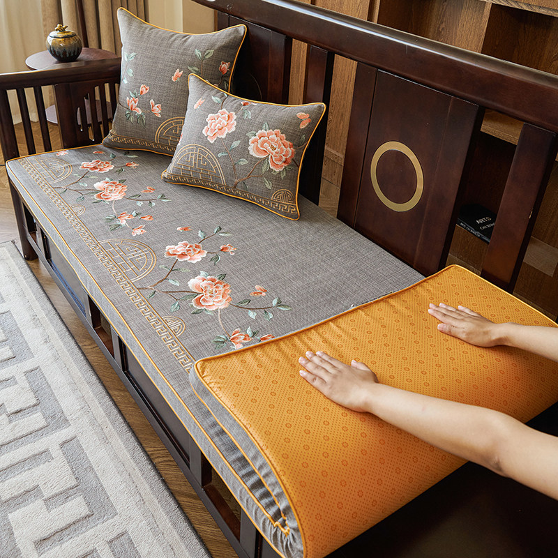 2026新款红木沙发垫防滑定制实木家具春秋椅坐垫客厅冬新中式座垫,居家布艺,沙发垫,淘宝优惠券,粉丝福利购,淘宝优惠卷