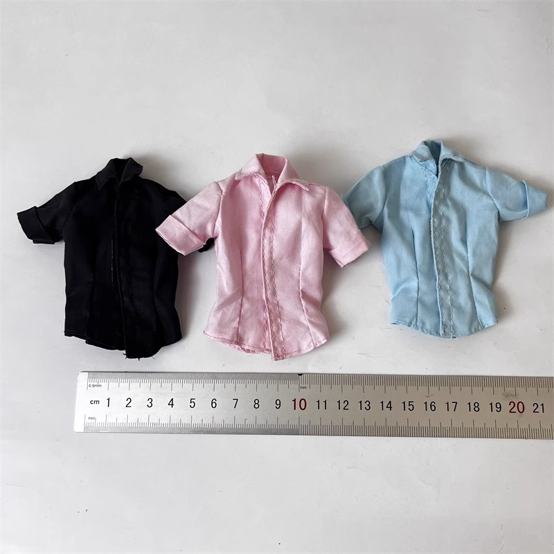1/6 女兵人衣服 DG036 衬衣 短袖衬衫 12寸人偶手办 模型 现货