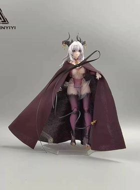 1/12兵人无帽披风BJD娃娃手办斗篷6寸15CM星战十字军机娘娃衣现货