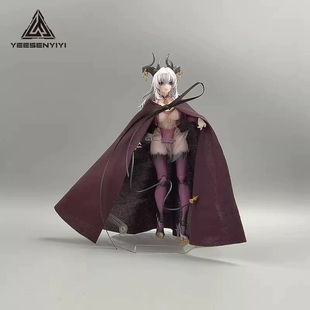 1/12兵人无帽披风BJD娃娃手办斗篷6寸15CM星战十字军机娘娃衣现货