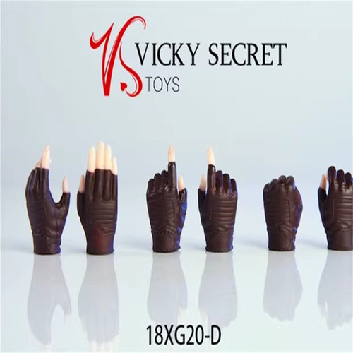 现货 VStoys 1/6 女兵人 手型 2.0 握枪手型 包胶素体手套手模型