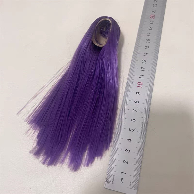 现货 1/6 女兵人 女头雕发套 头发 假发 女头雕改发型用 模型