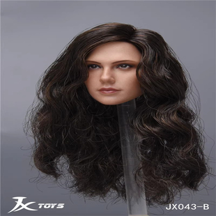 JXTOYS 043 1/6 神奇女侠 金鹰女侠头雕5.0植发版女兵人偶 现货