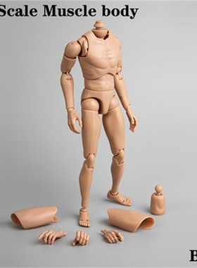 1/6兵人 现货 B001/002/003/005/006/007窄肩标准体型加强版 仿HT