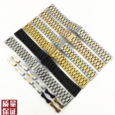 男女三珠不锈钢双接口手表带12131416J171819202122钢