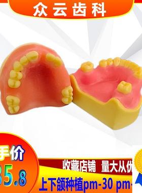 口腔种植练习模型pim-30,pim-34种植练K习缝合练习,骨质硬度1-4类