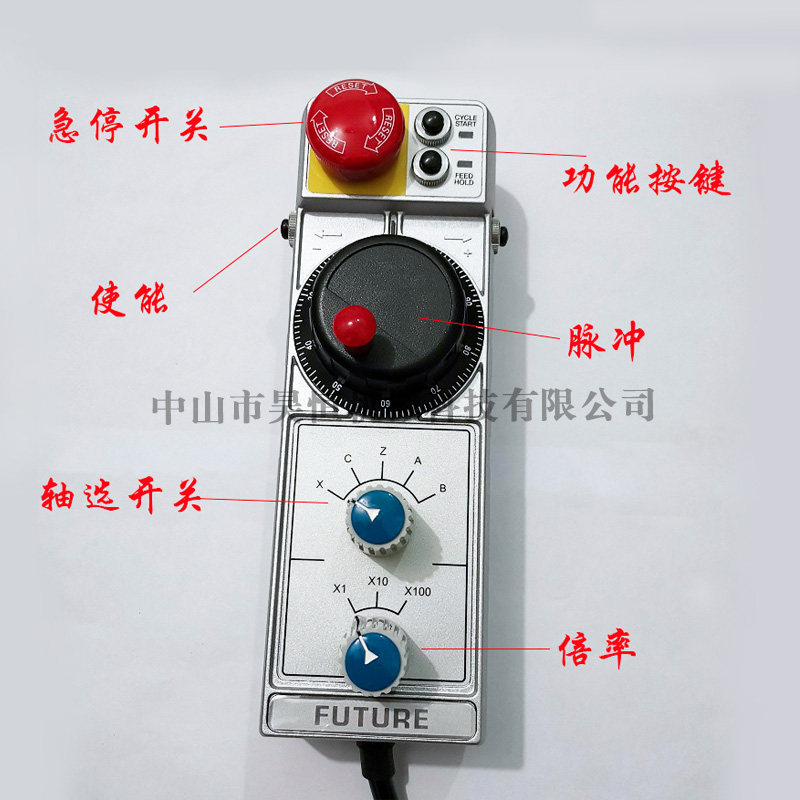 台湾远瞻FUTURE电子手轮手持单元NHDW-MAASI-SM NHDW-GAASI-SM