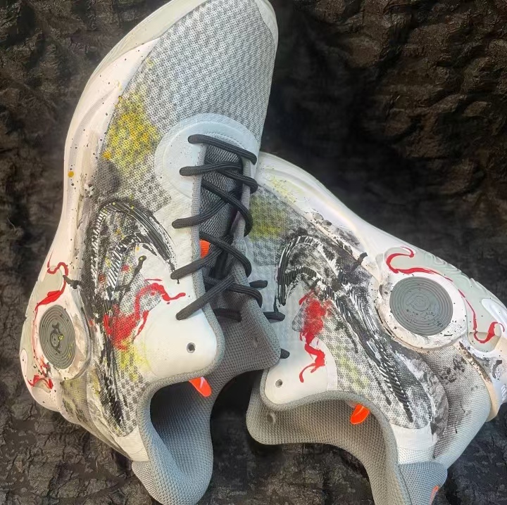 定制球鞋 Nike KD Trey 5 IX 涅槃重生 黑神话 悟空 中帮 篮球鞋