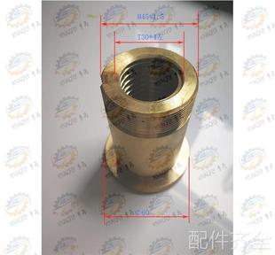 X52K 北京 X63W 自X62W 贡X53K铣床横向铜螺母配件 南通