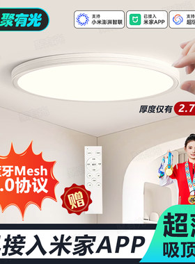 智能Mesh2.0超薄吸顶灯全铝无缝
