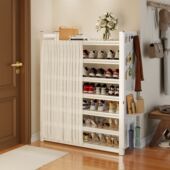 柜入户门口落地 架防尘家用室内多层大容量鞋 炎恩新款 钢制鞋