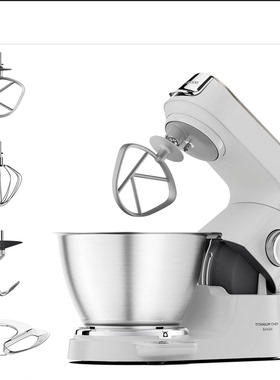 德国代购Kenwood Titanium Chef Baker KVC65.001WH 厨师机和面机