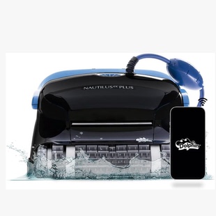 美国代购Dolphin Robotic Pool Vacuum Cleaner 泳池清洁机器人