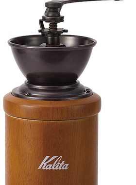 日本代购Kalita 咖啡研磨机 手摇 棕色 KH-3BR #42078