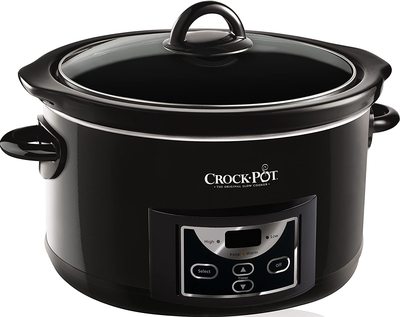 德国代购Crock-Pot slow cooker 4.7升 慢炖锅 数字倒计时功能