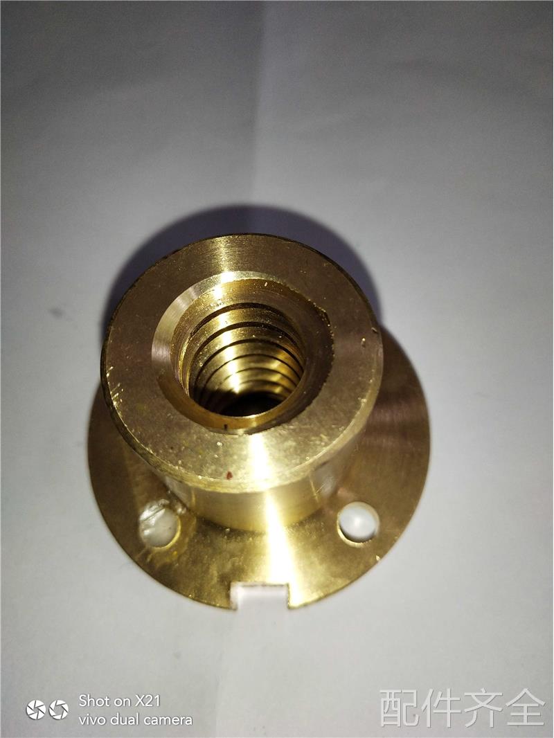 机床配件沈阳机床配件CA6136 C618K3 车床尾螺母铜套机床配件T20*