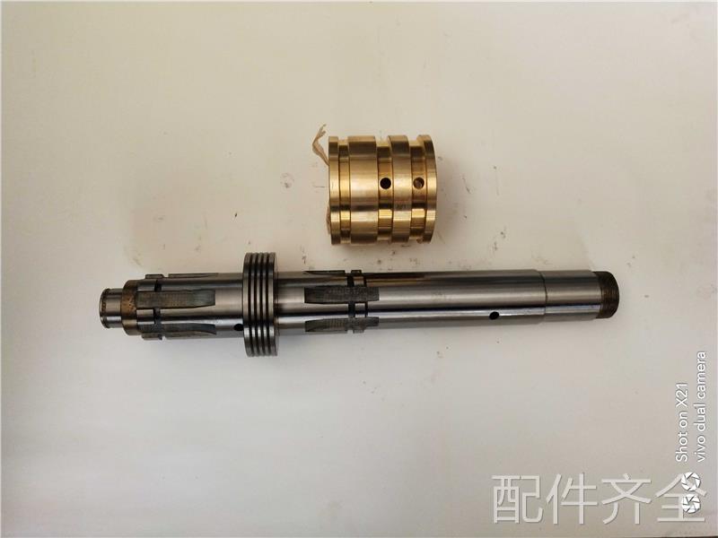 机床配件机床配件福州CW6163/CW6180车床皮带轮轴一轴分油环L77图
