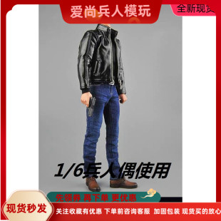 CEN 皮衣套装 M07 特工服皮衣套装 现货 模 6男兵人偶