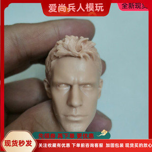 兵人 1/6 白模头雕 生化危机 克里斯 头雕白模 现货