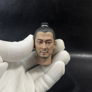 现货1/6 兵人头雕 古代将军 士兵 帅哥头雕 古装 兵人手办模型