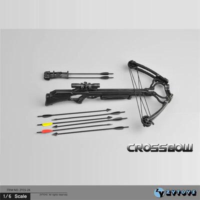 ZYTOYS 1/6复合弩 SOALE CROSSBOW不可发射 弓箭模型 ZY15-24
