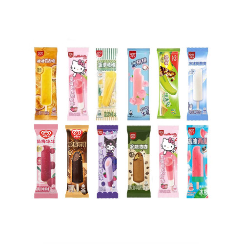 和路雪麦酷狮绿舌头苹果口味雪糕