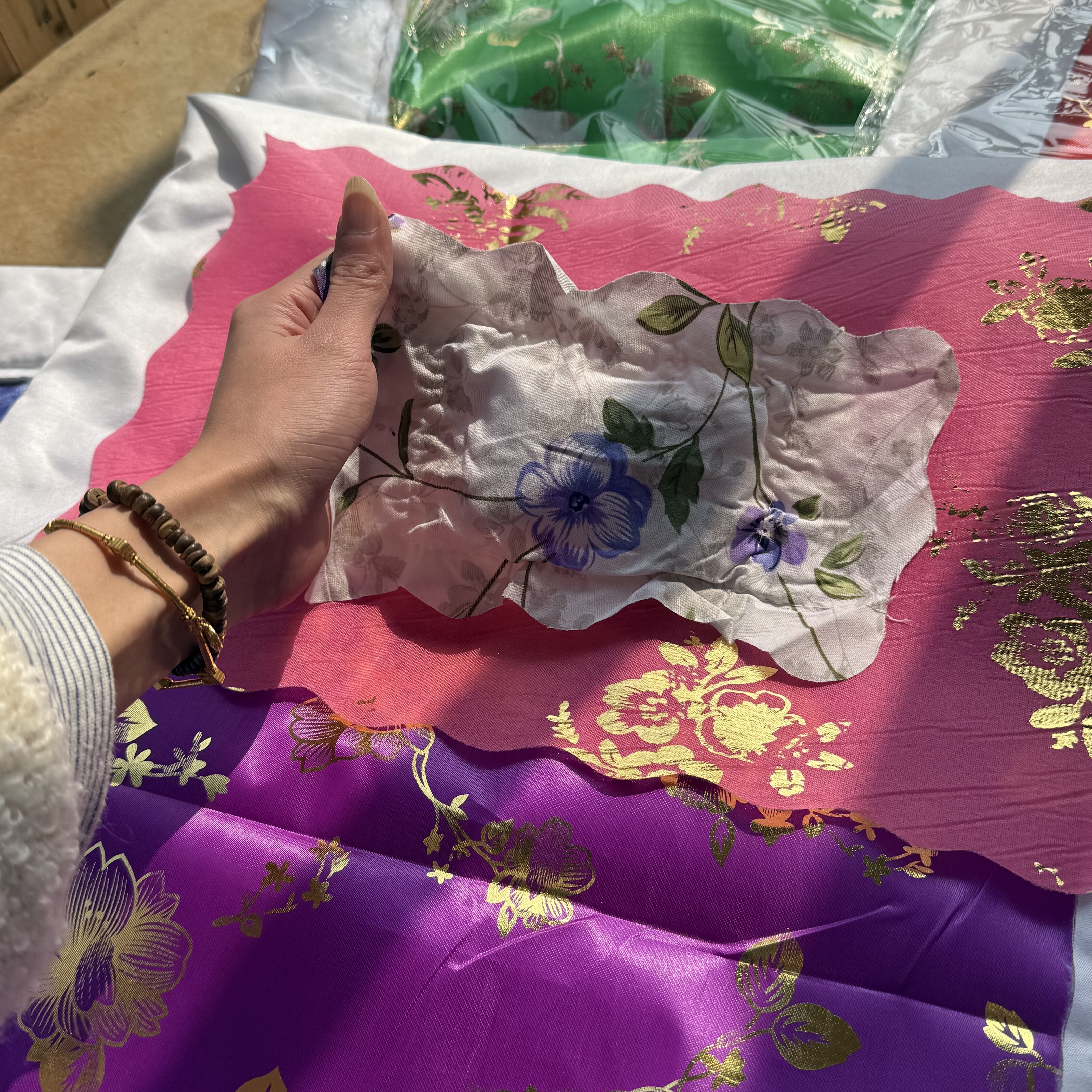 寒衣节祭祀纸钱精品高端被褥三件套