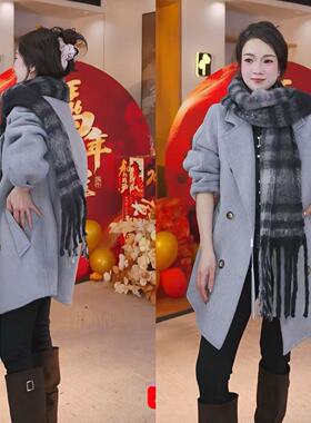 【春春Spring】双面羊绒羊毛大衣外套093