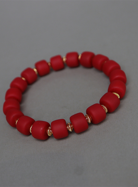 男女通用雪巴琉璃手串民族风