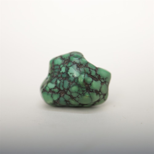 西藏原矿老松石古珠散珠