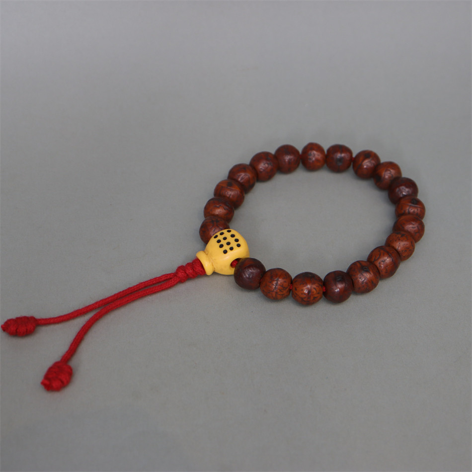 5mm凤眼菩提手串藏族自念足数古珠男女包浆老佛珠