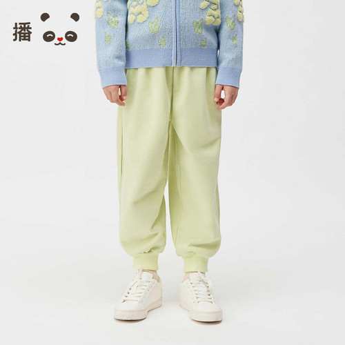 休闲束脚裤