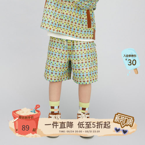 松紧腰身，口袋装饰