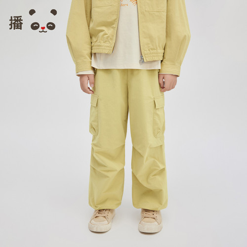 童装长裤裤子broadcute工装裤