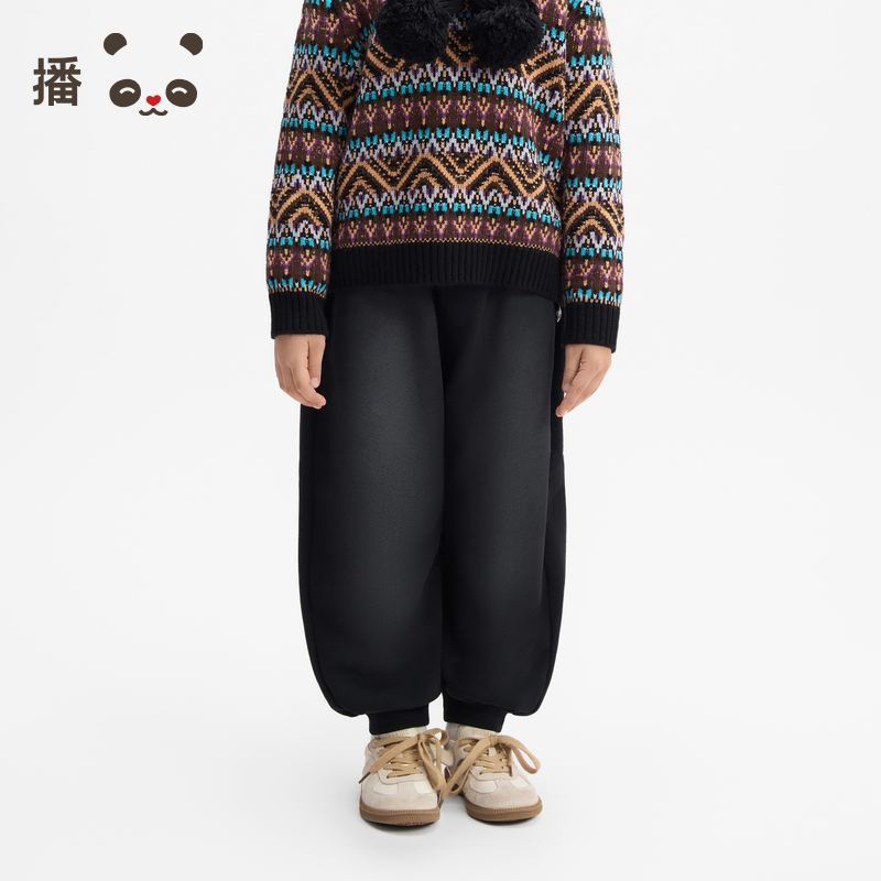 渐变色百搭舒适卫裤时光画布