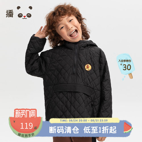 播童装新款棉服加厚保暖秋冬外套