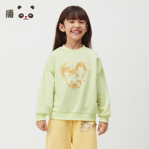 印花圆领
