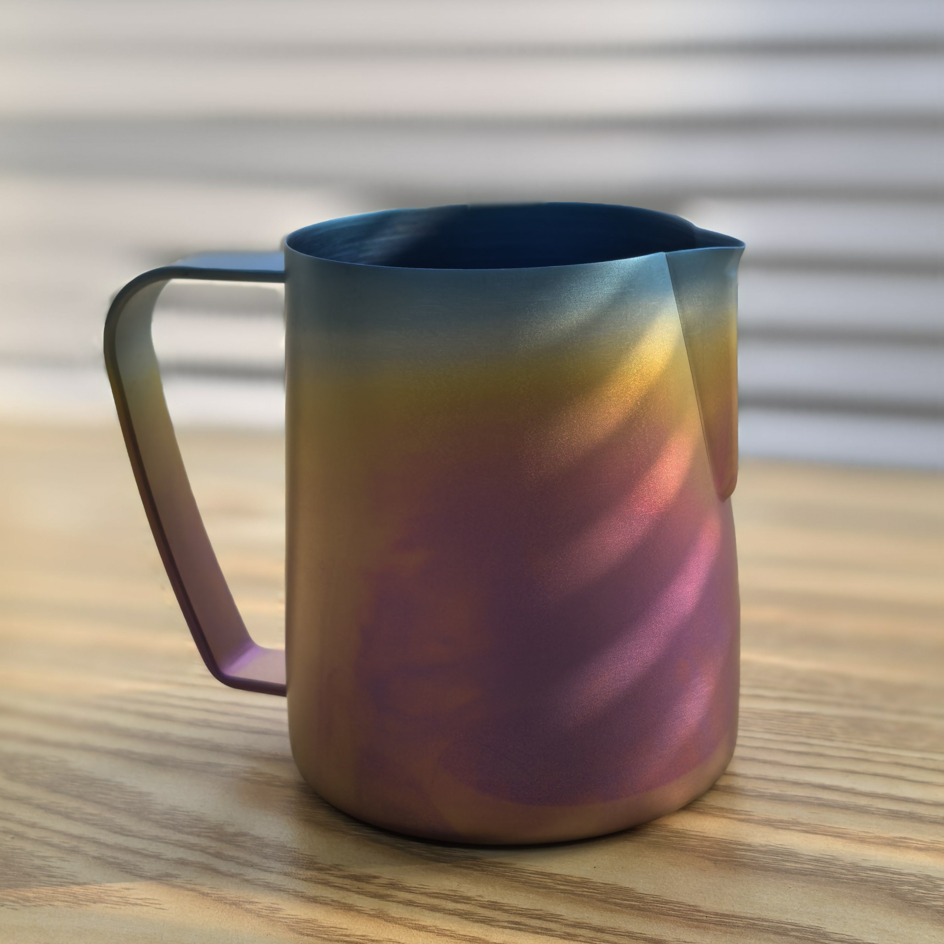 VanseerBarista纯钛拉花缸450/500/600ml压纹拉花杯咖啡打奶缸,餐饮具,拉花缸/拉花杯/打奶缸,淘宝优惠券,粉丝福利购,淘宝优惠卷