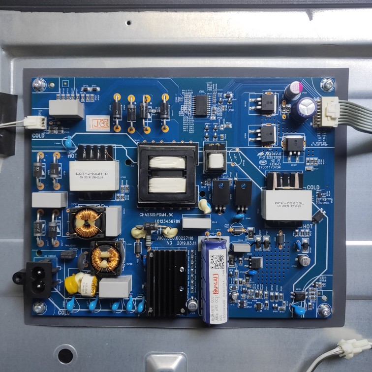 原装 长虹电视机 55DP650 55Q6G液晶电视电源板JUC7.820.00227118